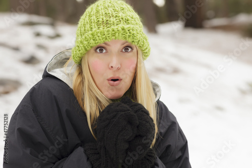 Attractive Woman Having Fun...