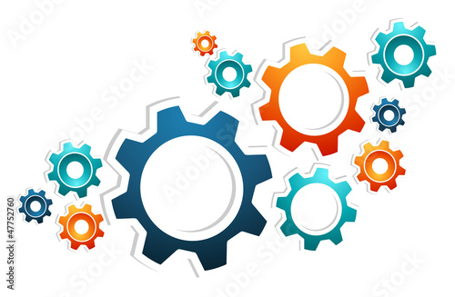 Working gears teamwork