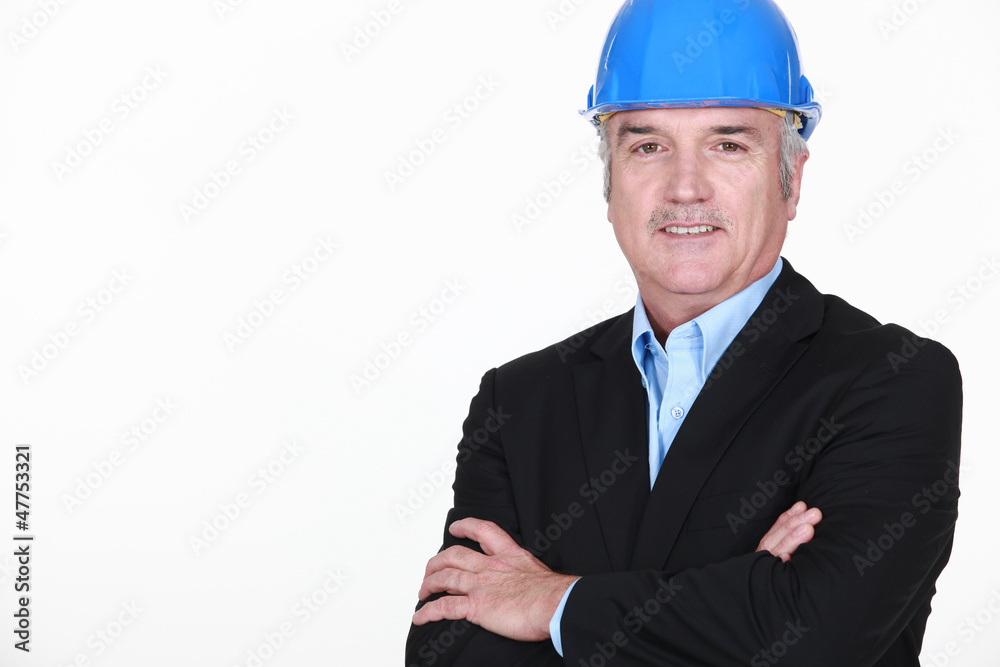 Portrait of a successful engineer Portrait of a successful engineer