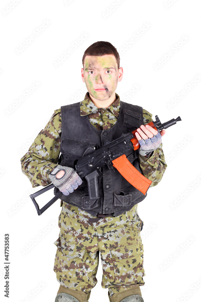 Fototapeta premium Soldier