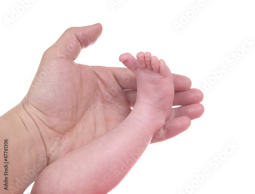 Obraz na płótnie Tiny baby w salonie