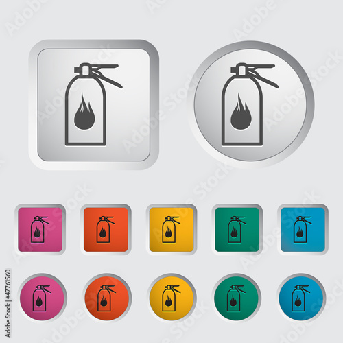 Fire extinguisher icon.