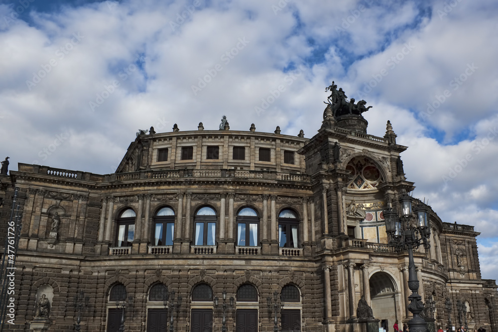 Semper Opera House in Dresden