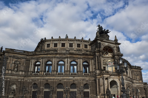 Semper Opera House in Dresden © virin