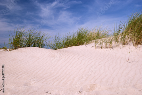 Dunes and blue sky