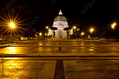 The church to Santissimi Pietro e Paolo of Rome