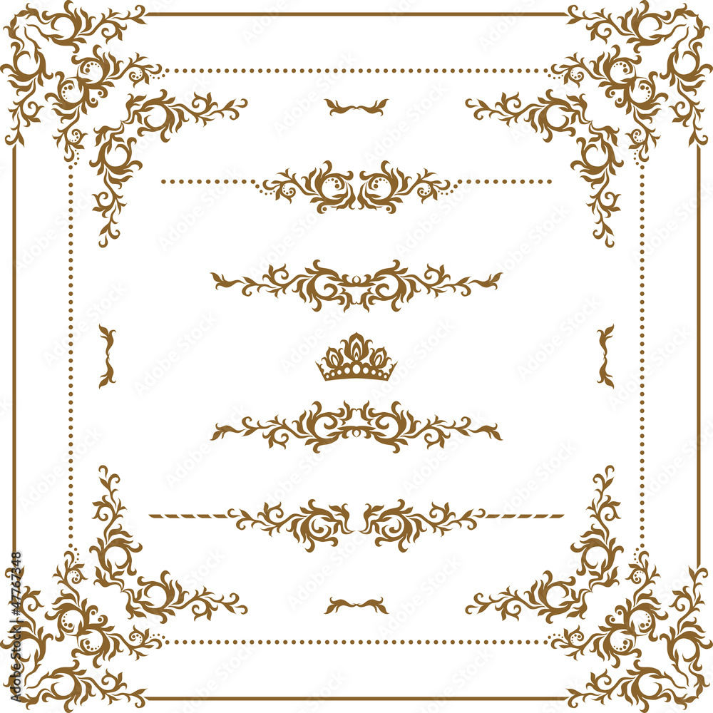 Fototapeta premium decorative frame