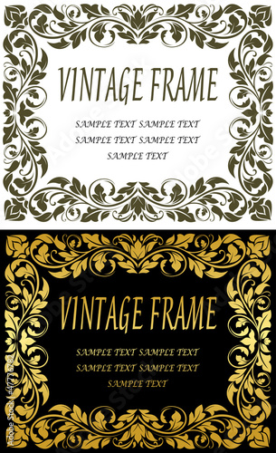 Vintage frames