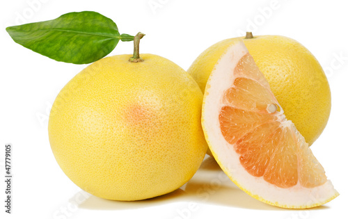 grapefruit and slice