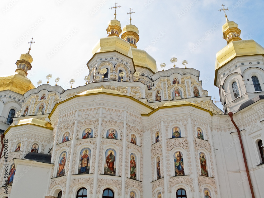 Dormition Cathedral in Pechersk Lavra in Kiev.