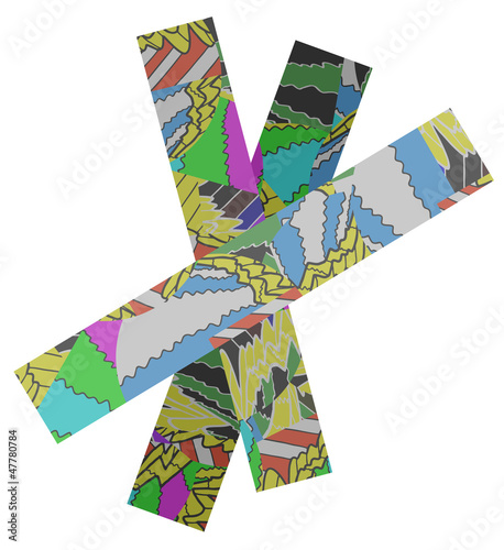 Color card art
