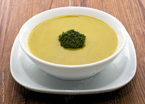 Fresh Cream of Broccoli soup