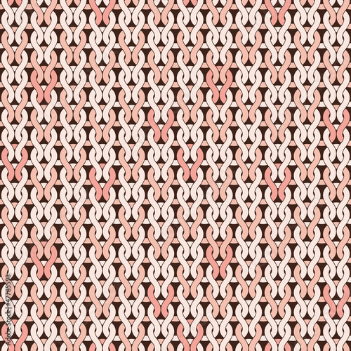 Knitted seamless pattern, melange hosiery texture