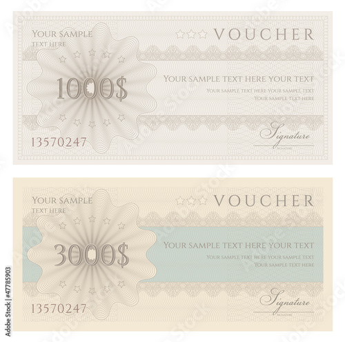 Voucher / coupon