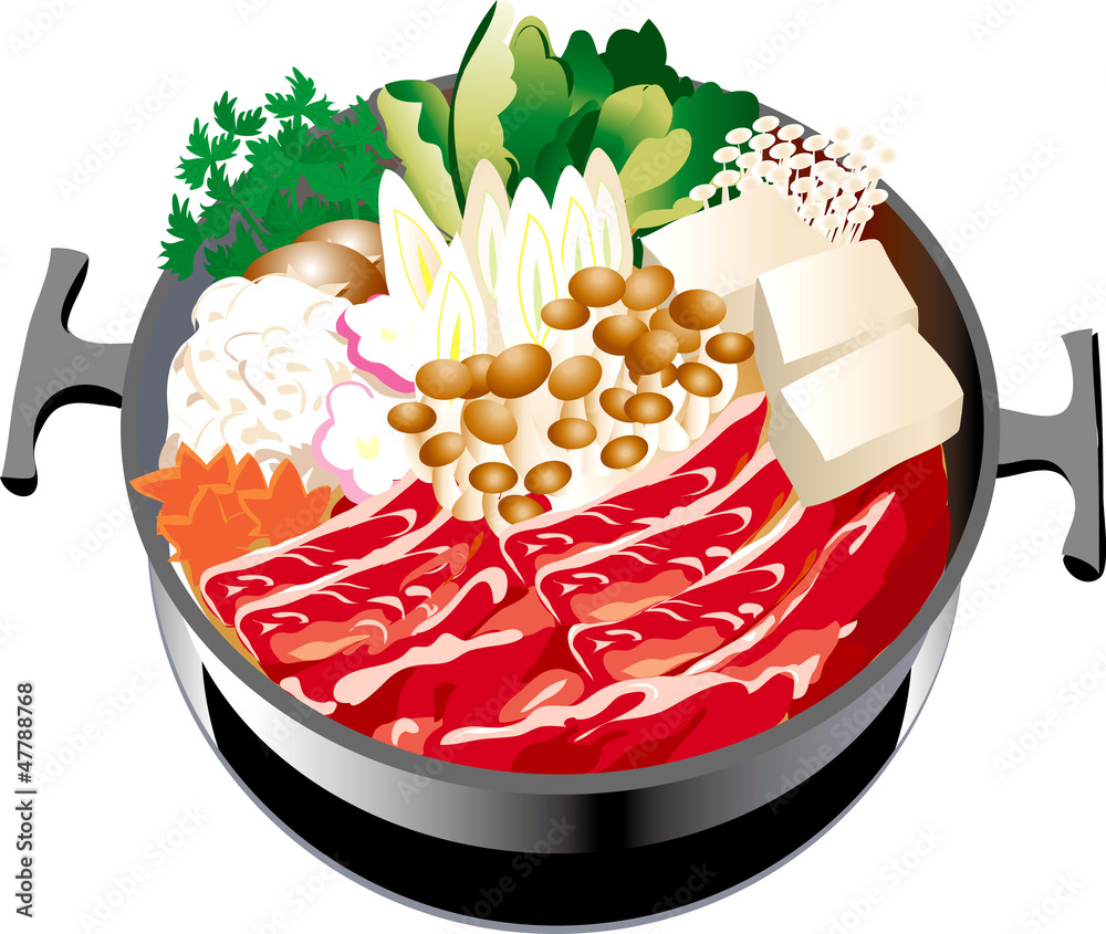すき焼き Stock イラスト Adobe Stock
