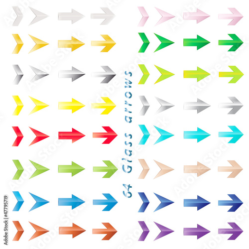 Glass arrows
