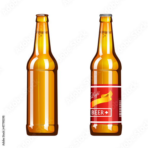 Bottle of Light Beer