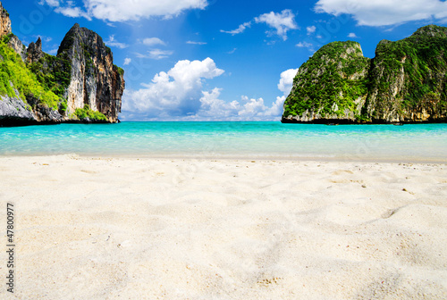 beach and tropical sea