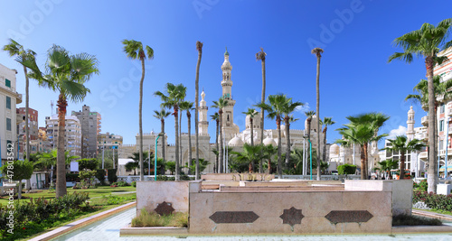Mosque of Al-Mursi Abul Abbas, Alexandria. Egypt.