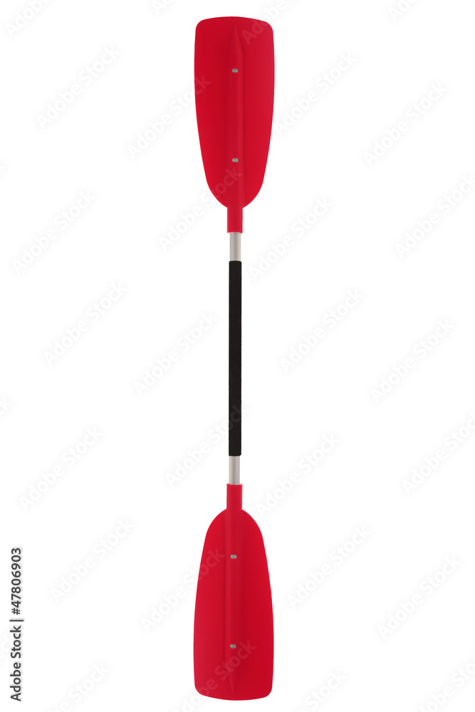 pagaia, Kayak Paddle Isolated on white background