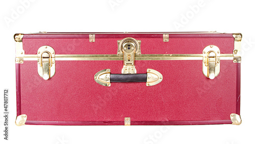 Large storage trunk isolated