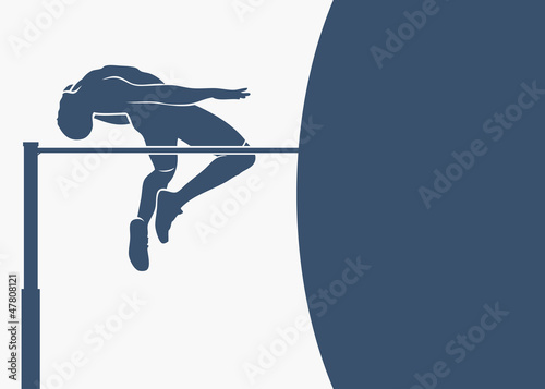 High jump background
