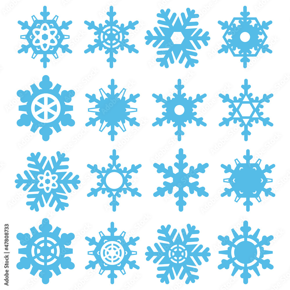 Snowflakes set Snowflakes set