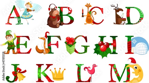 christmas alphabet