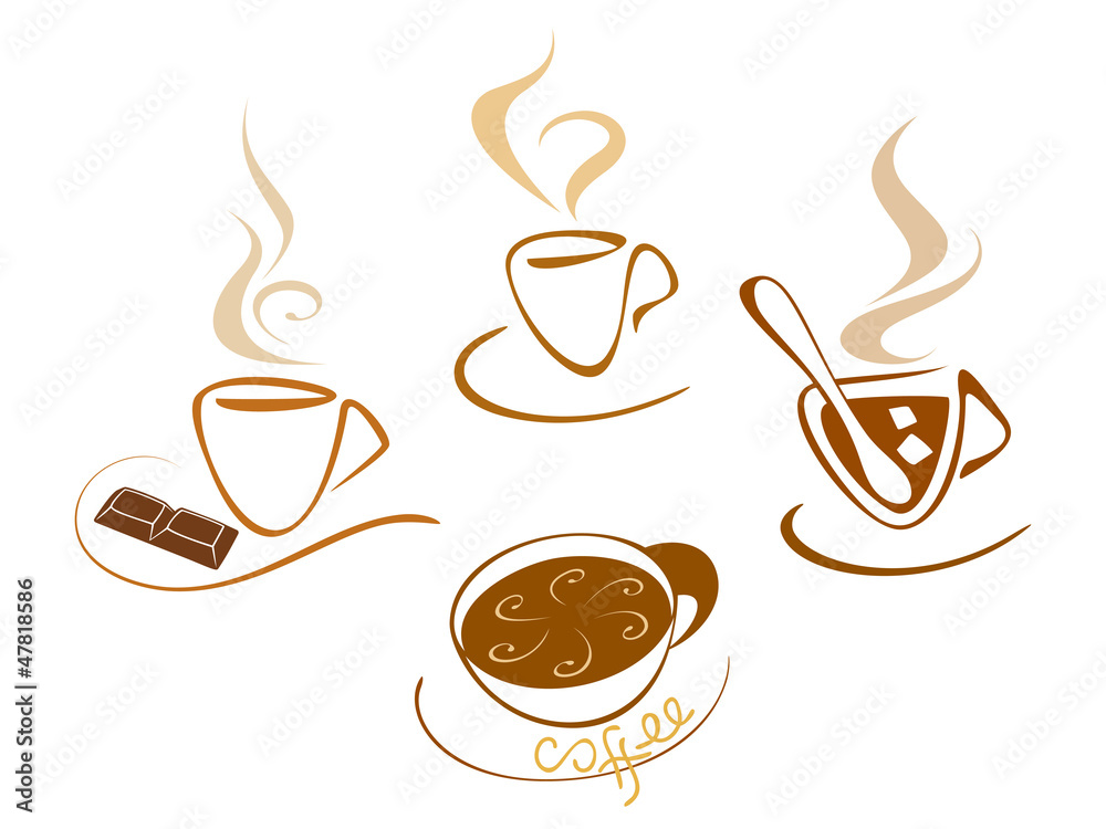Obraz premium In love with coffee