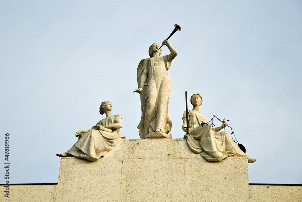 Cimitero monumentale di Verona portale Stock Photo Adobe Stock