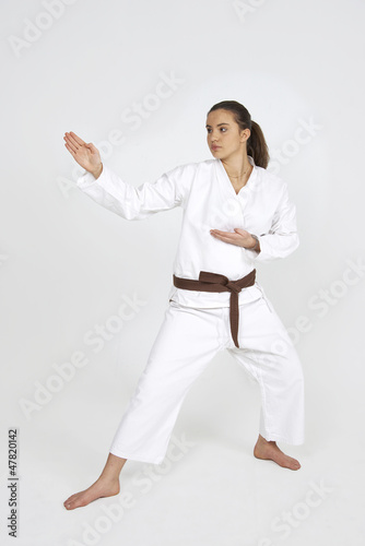 karate girl