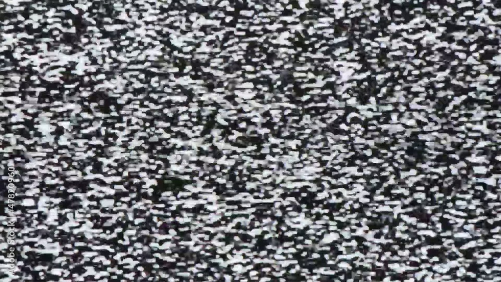 TV snow noise close-up TV snow noise close-up