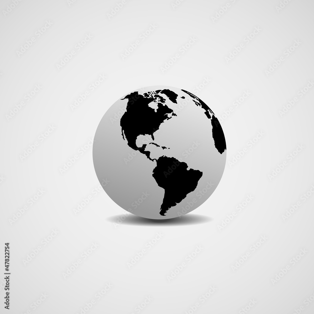 Obraz premium model of the world