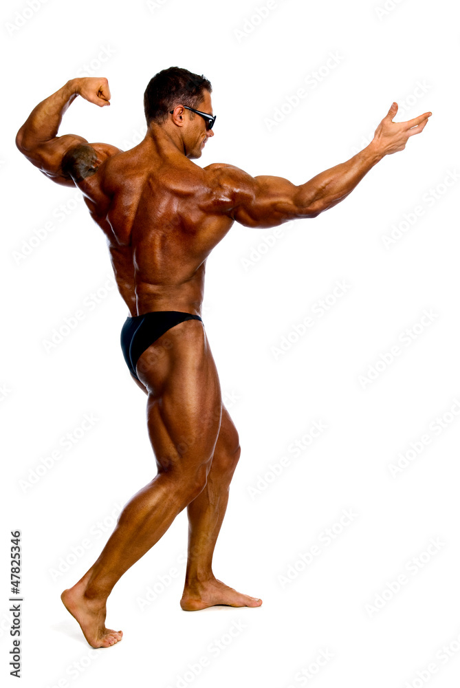 Attractive male body builder