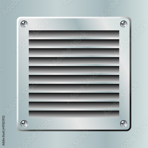 Grille ventilation, aération.