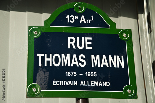 rue Thomas Mann à Paris 13ièm