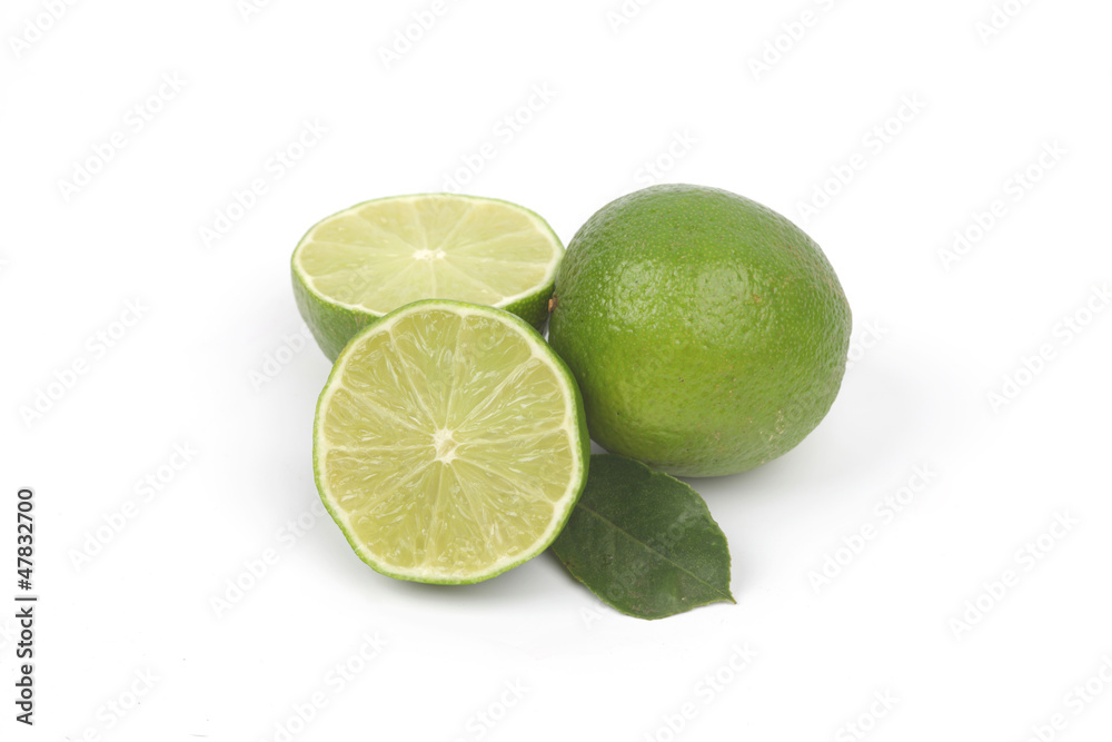 lime isolated on white background lime isolated on white background