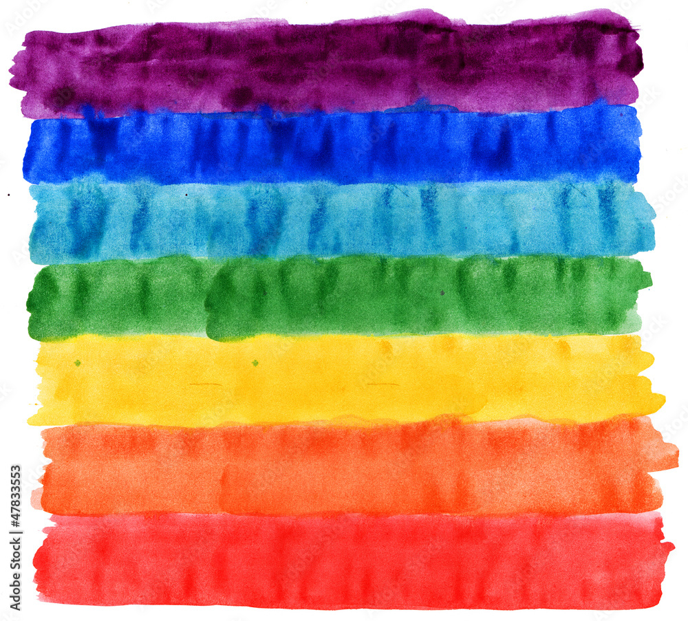 Naklejka premium Colored watercolor background