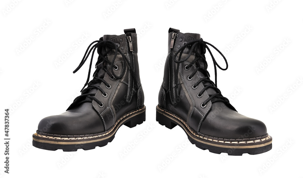 black army boots