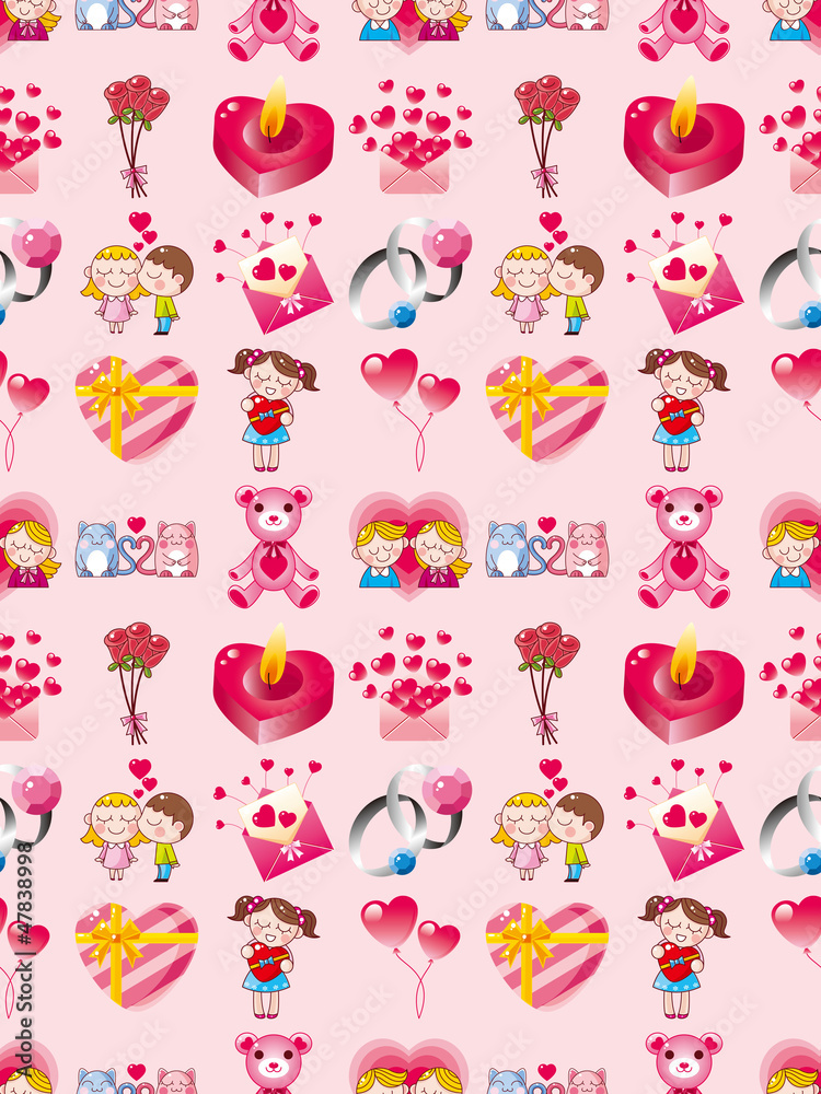 seamless Valentine's Day pattern