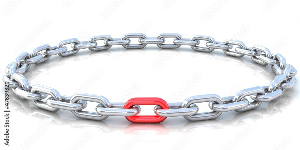 Obraz premium The weakest or strongest link