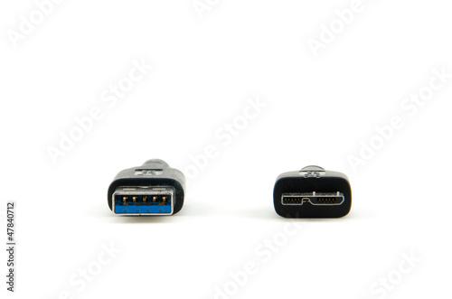 USB and USB 3 Connector