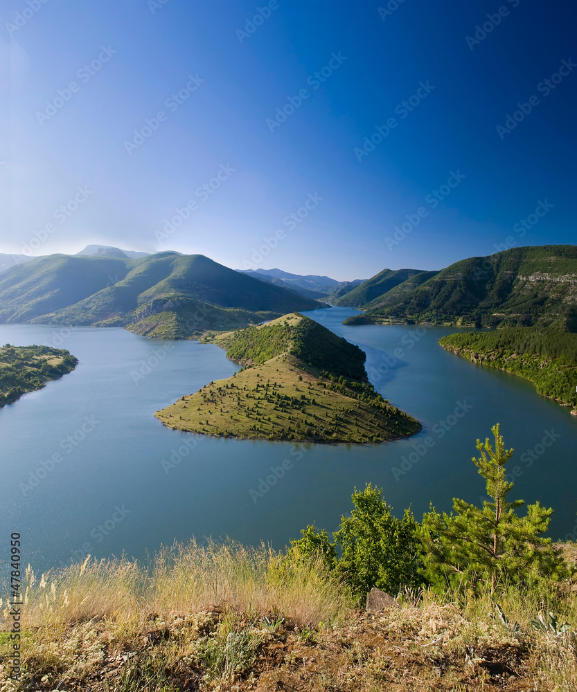 Kardjali lake Bulgaria