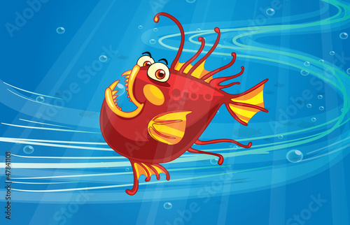 A scary fish