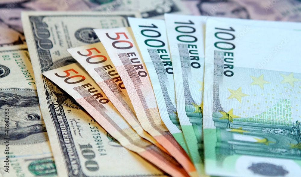 Two leading hard currencies - US Dollar and Euro Two leading hard currencies - US Dollar and Euro