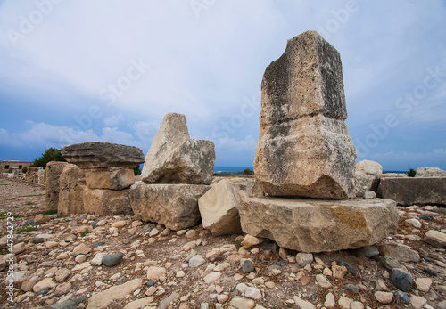Ruins of ancient Cyprus city