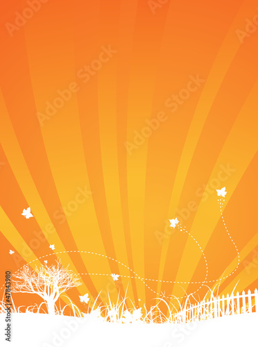 Autumn Leaves Background