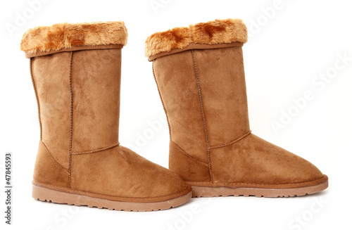 Brown boots photo