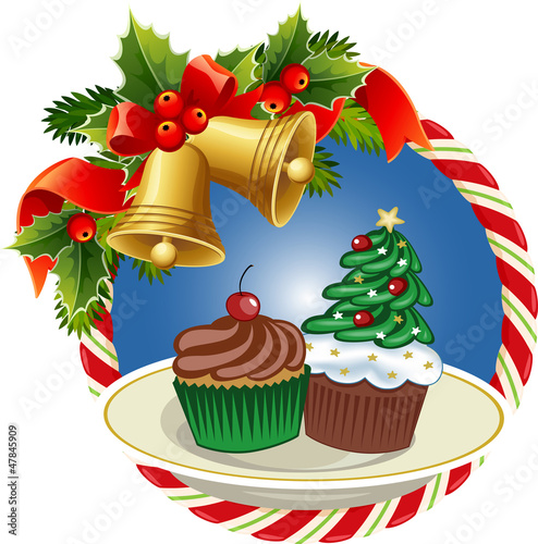 CupCake de Natal