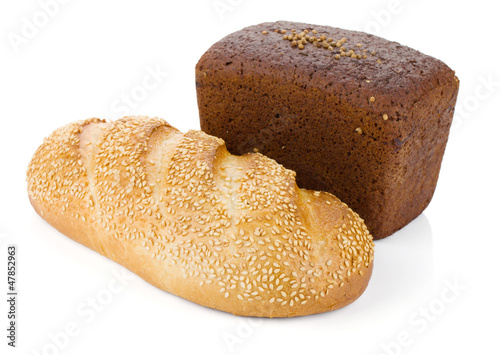 Two loafs of bread